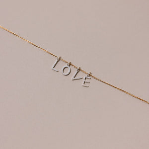 Love Letter Monogram Charm Necklace