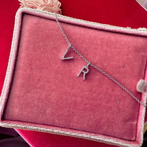 Love Letter Monogram Charm Necklace