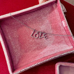 Love Letter Monogram Charm Necklace