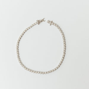 1.5 carat Diamond Tennis Bracelet 18 White Gold