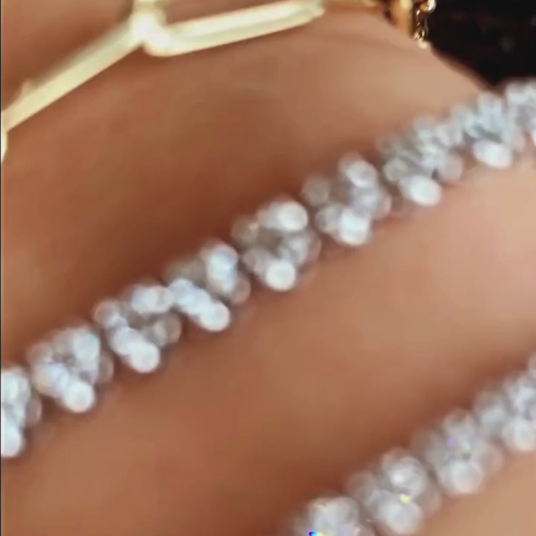 Jackie Paperclip 18 Yellow Gold Bracelet