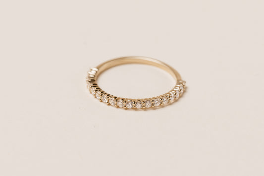 Eternal Eternity Ring Yellow Gold