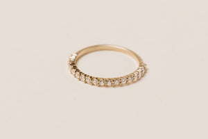Eternal Eternity Ring Yellow Gold