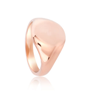 Chelsea Rose Gold Signet Ring