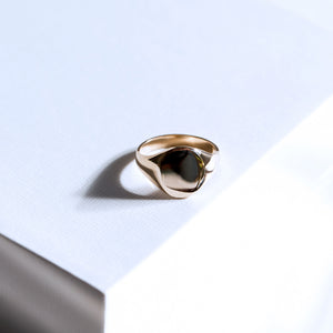 Chelsea Yellow Gold Signet Ring