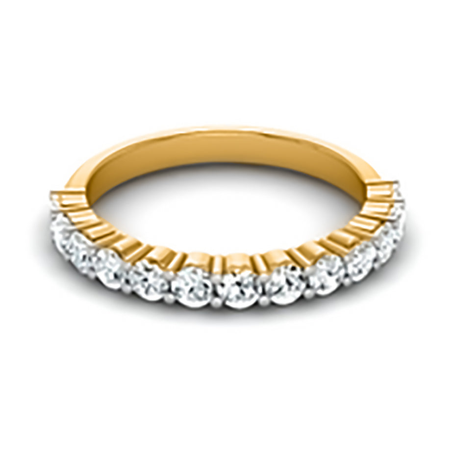 Grace Diamond Eternity Ring Yellow Gold