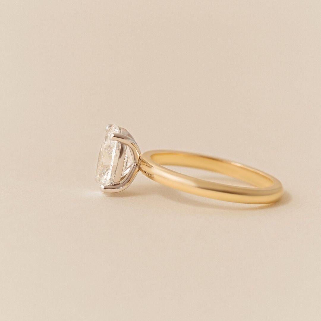 Ava Oval Diamond Engagement Ring - 2.00 carat Lab Grown Diamond