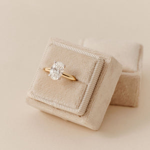 Ava Oval Diamond Engagement Ring - 2.00 carat Lab Grown Diamond