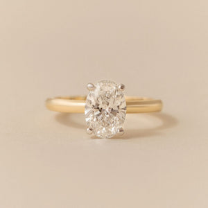 Ava Oval Diamond Engagement Ring - 2.00 carat Lab Grown Diamond