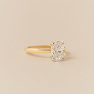 Ava Oval Diamond Engagement Ring - 2.00 carat Lab Grown Diamond