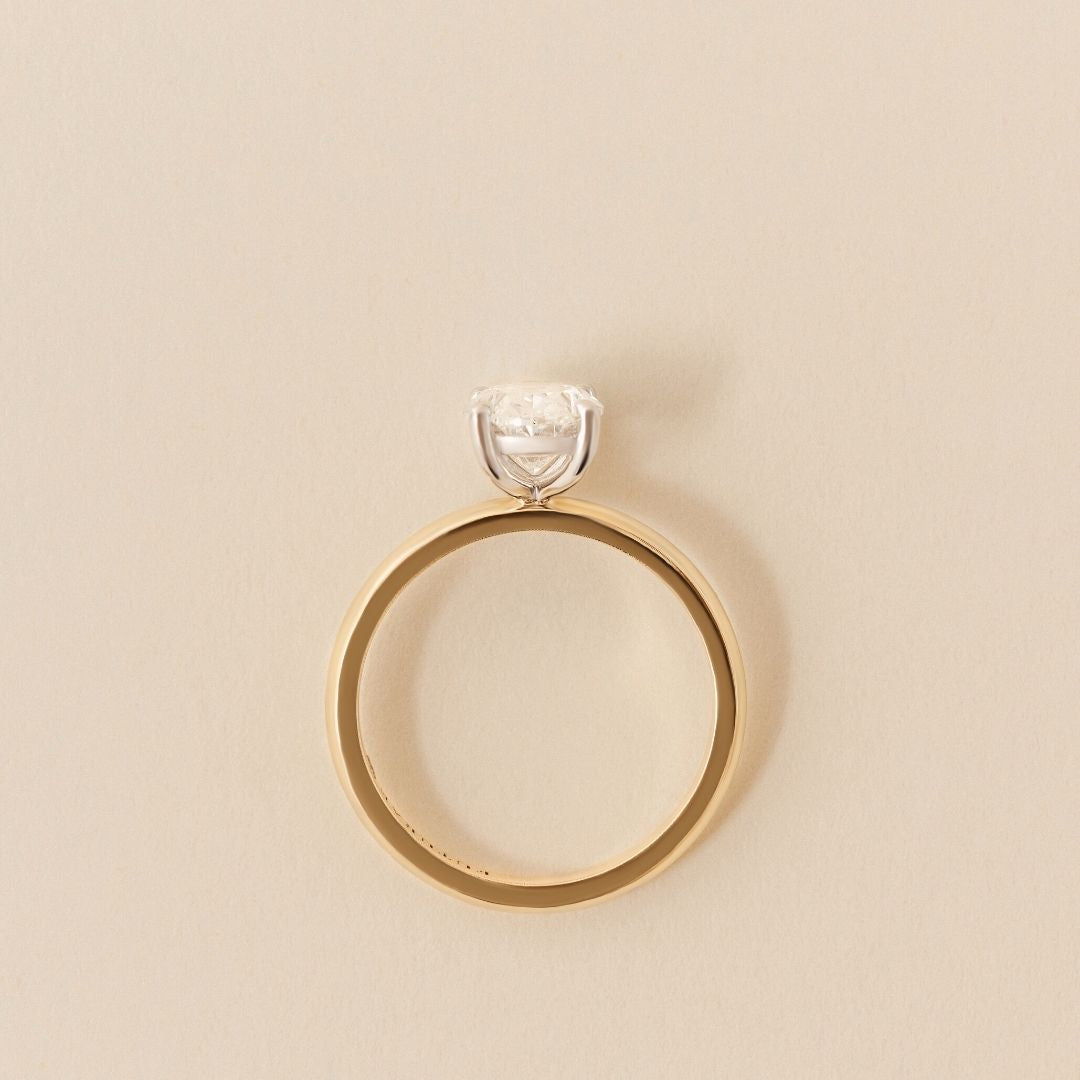 Ava Oval Diamond Engagement Ring - 2.00 carat Lab Grown Diamond