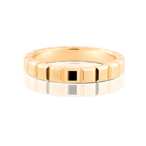 Beam Yellow Gold Ring Band