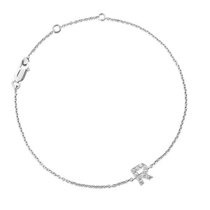 Pre Order Diamond Letter Monogram Bracelet