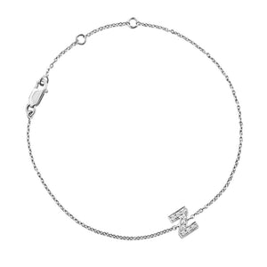 Pre Order Diamond Letter Monogram Bracelet