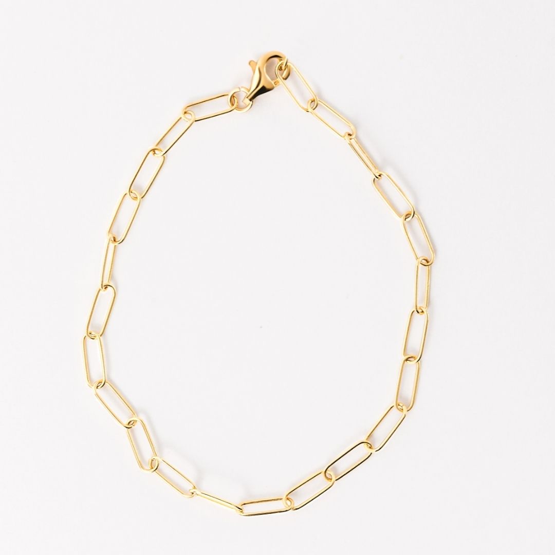 Caroline Cable Chain 18 Yellow Gold Bracelet