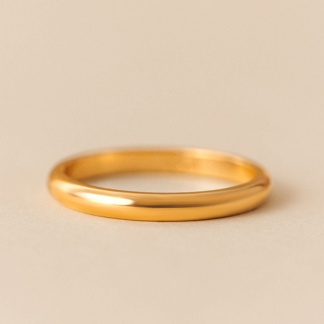 Classic Band 18 Yellow Gold
