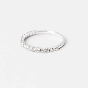 Eternal Eternity Ring White Gold