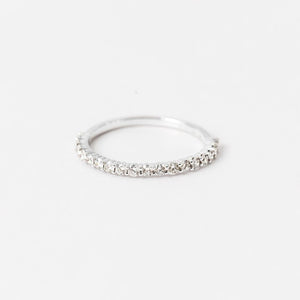 Eternal Eternity Ring White Gold