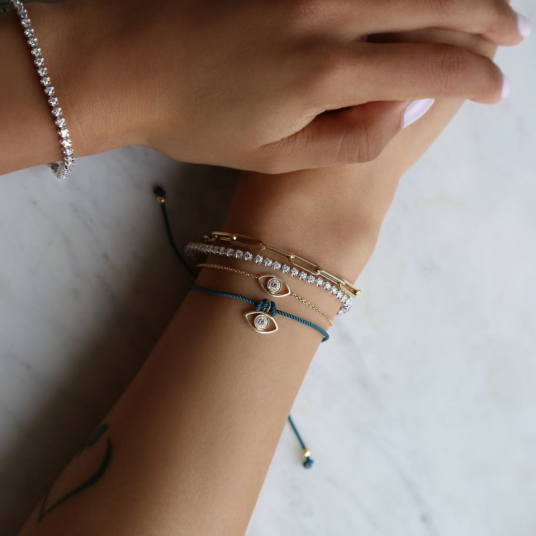 Evil Eye Chain Bracelet
