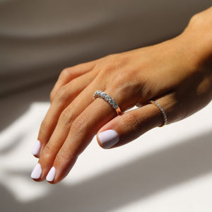 Lucia Diamond Ring 1.40 ct - Lab Grown Diamond Ring 18 White Gold