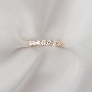 Marielle Diamond Ring - Lab Diamond Band 18ct Yellow Gold