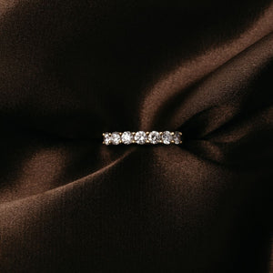 Marielle Diamond Ring - Lab Diamond Band 18ct Yellow Gold