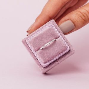 Nina Diamond Ring White Gold